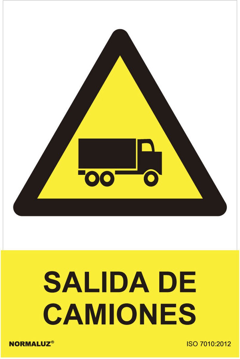 Bord Normaluz Salida de Camiones PVC (30 x 40 cm)