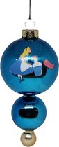 Ornament Alice in Wonderland glas h10 cm