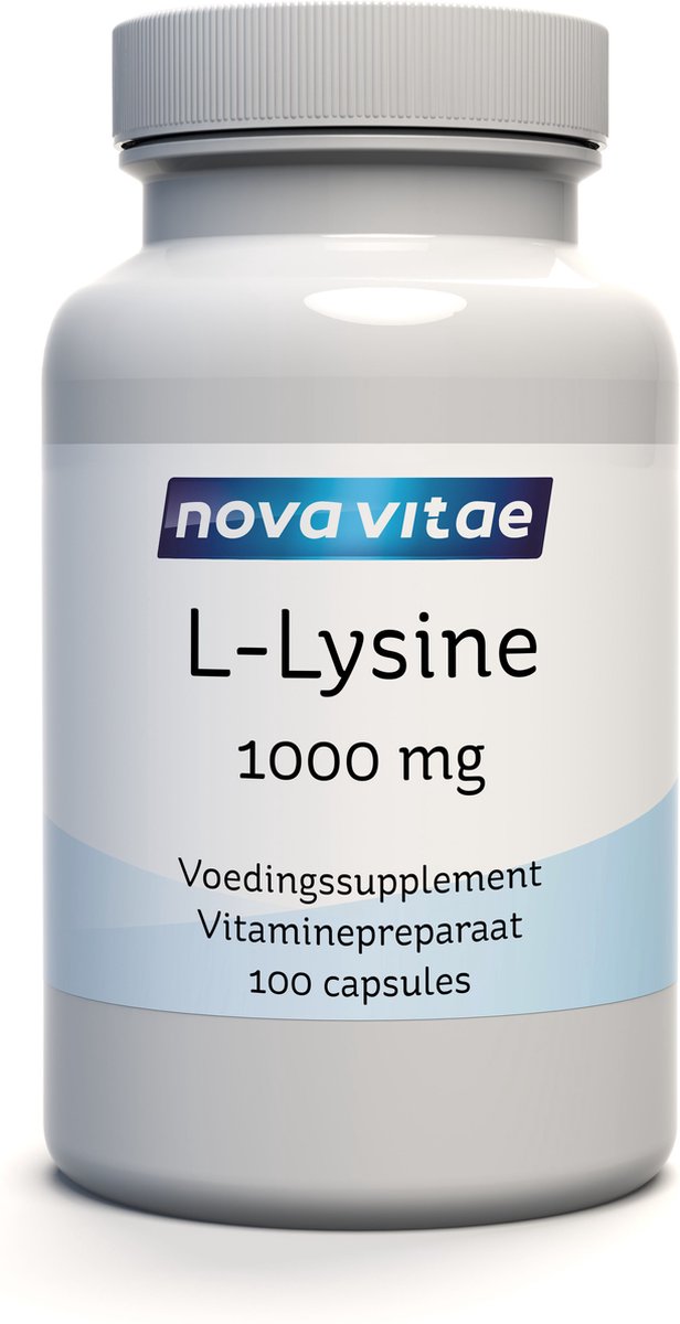 Goedkoopste Nova Vitae - L-Lysine - 1000 mg - 100 tabletten