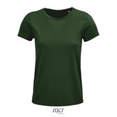 SOL'S - Epic T-shirt dames - Donkergroen - 100% Biologisch katoen - S