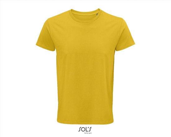 SOL'S - Crusader T-shirt - Geel - 100% Biologisch katoen - M