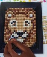 Pixel Hobby XL - Hobbypakket - Grote pixel - Leeuw