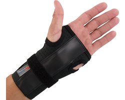 Super Ortho Carpaal Tunnel Syndroom Polsbrace - Universele Polssteun - CTS Polsbandage - RSI Brace - Polsbandage voor Links en rechts - Zwart