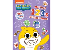Baby Sharks Big Show!- Baby Shark's Big Show!: My First 123s Sticker Book