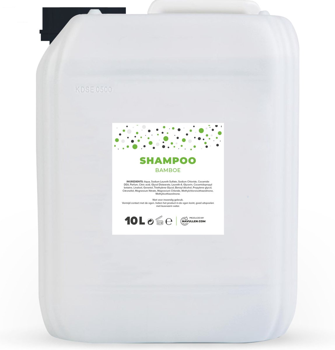 Shampoo - Bamboe - Parelmoer - 10 Liter - Jerrycan - Navulling - Navullen