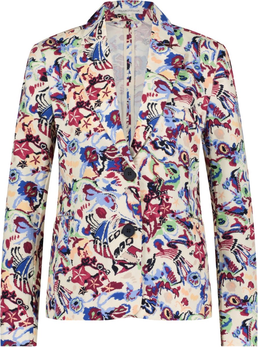 Tramontana Q22-07-801 Blazer Spring Garden Print