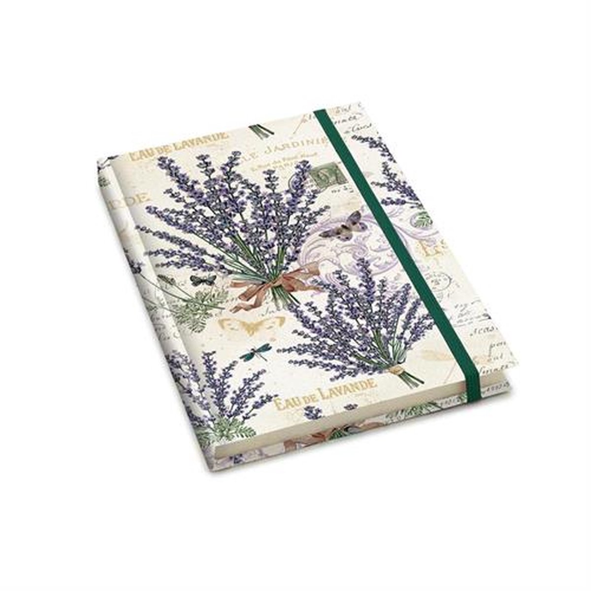 Kartos - Notitieboek 12x17 - Lavendel - Luxe Italiaanse Stationery - 192 pagina's - harde kaft - moederdag cadeautje