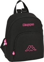Kappa Casual Rugzak - Black And Pink - Dames - 13 L