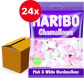 Halal Haribo chamallows- marshmallows roze en wit-gender party meisje-babyshower meisje-verjaardag-uitdeel cadeau-traktatie- verjaardag