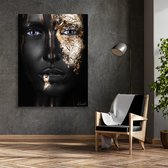 Peinture sur toile de Luxe Deep Look | 100 x 150 | Salle de séjour | Chambre à coucher | Bureau | Musique | Design | Art | Moderne | ** 2 CM D'ÉPAISSEUR ! †