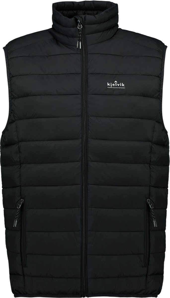 Kjelvik Haldor Bodywarmer Heren Zwart