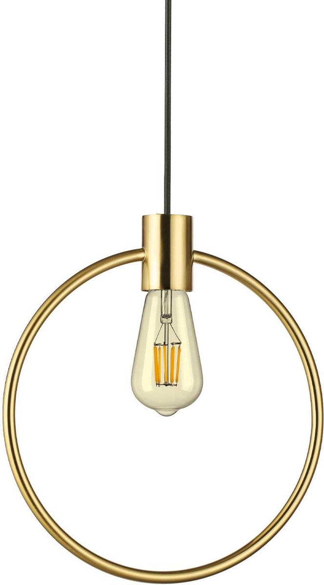Ideal Your Lux - Hanglamp Modern - Metaal - E27 - Voor Binnen - Lamp - Lampen - Woonkamer - Eetkamer - Slaapkamer - Messing