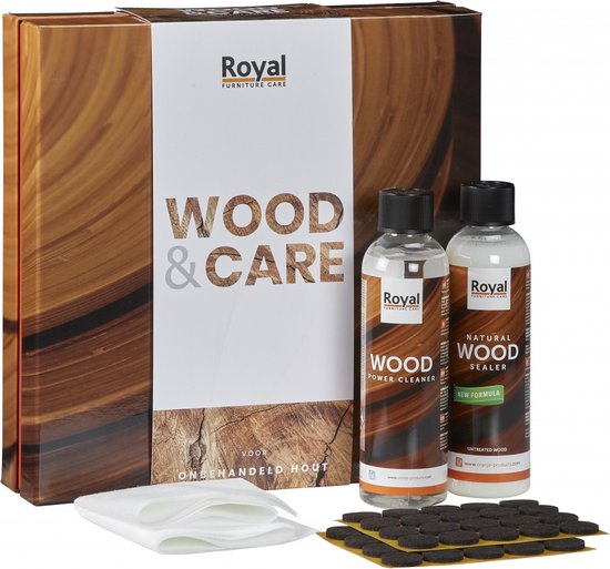 Onderhoudsmiddel First Class Wood Onbehandeld Hout Kit
