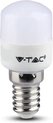V-TAC LED Koelkastlamp E14 2W 180lm 3000K - Warm wit