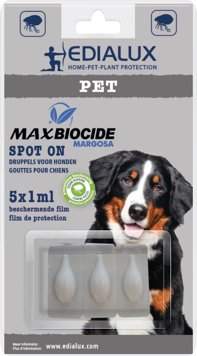 Max Biocide Spot on Dog & Cat 5 x 1 ml