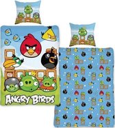 Angry birds Dekbed all 140x200 / 60x70 cm