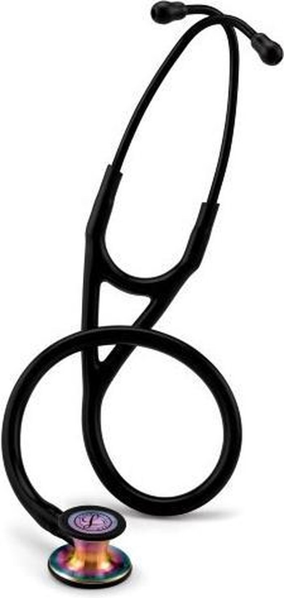 Goedkoopste Littmann Cardiology IV Stethoscoop Zwart Rainbow
