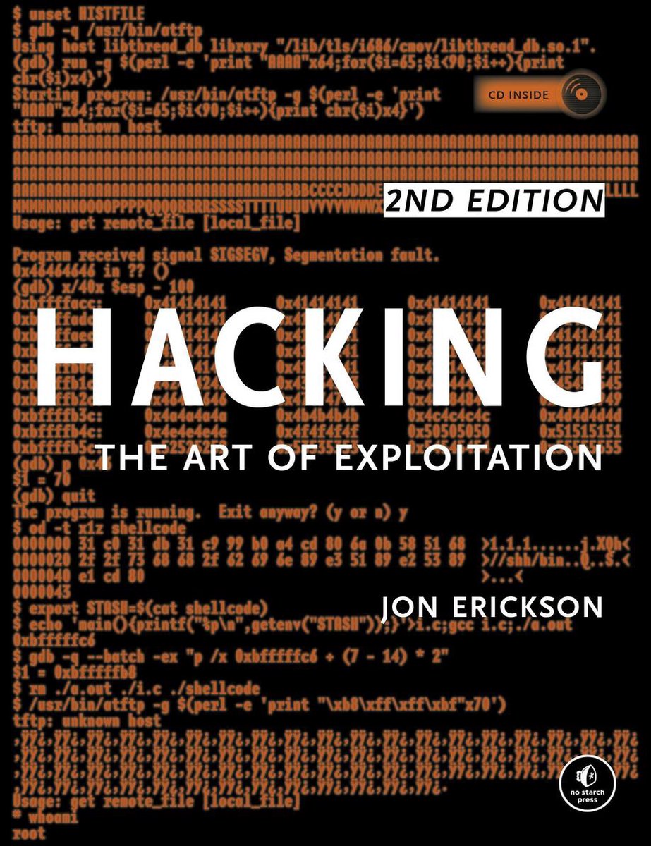 Hacking The Art of Exploitation, 2nd Edition (ebook), Jon Erickson 9781593273385 Hacking The Art of Exploitation, 2nd Edition (ebook), Jon Erickson 9781593273385