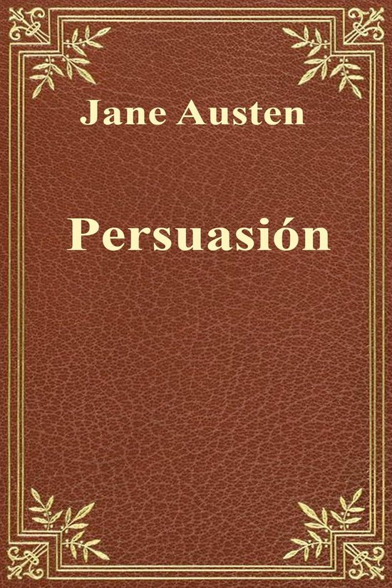 Persuasión - cover