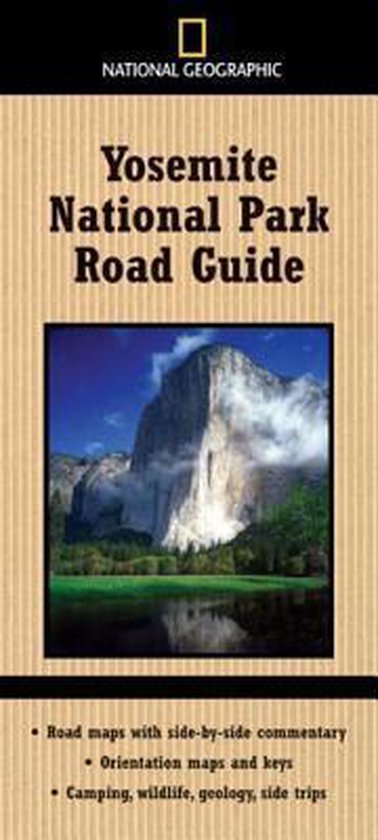 National Geographic Yosemite National Park Road Guide - cover