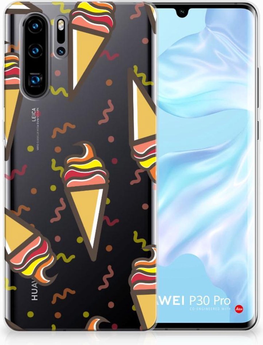 Huawei P30 Pro Siliconen Case Icecream