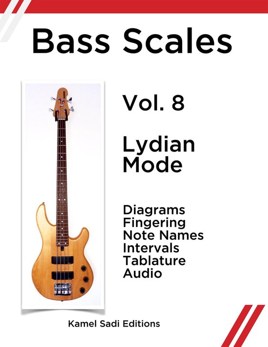 Bass Scales 8 Bass Scales Vol. 8 (ebook), Kamel Sadi 9782374070919