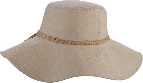 Per ongeluk Turbulentie vragenlijst Scala - UV werende katoenen hoed voor dames - Kaki | bol.com