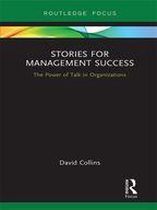 Routledge Focus on Business and Management - Stories for Man ... - cover