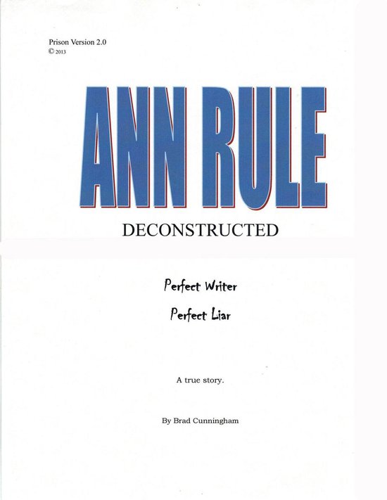 Ann Rule Deconstructed - cover