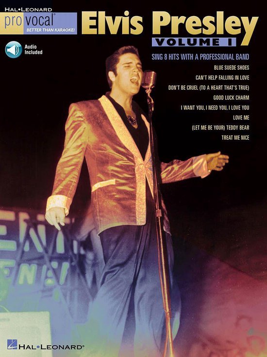 Elvis Presley - Volume 1 (Songbook) - cover