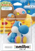 Amiibo - Light-Blue Yarn Yoshi (import) (Yoshi's Woolly World)