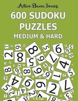 600 Sudoku Puzzles, Medium and Hard