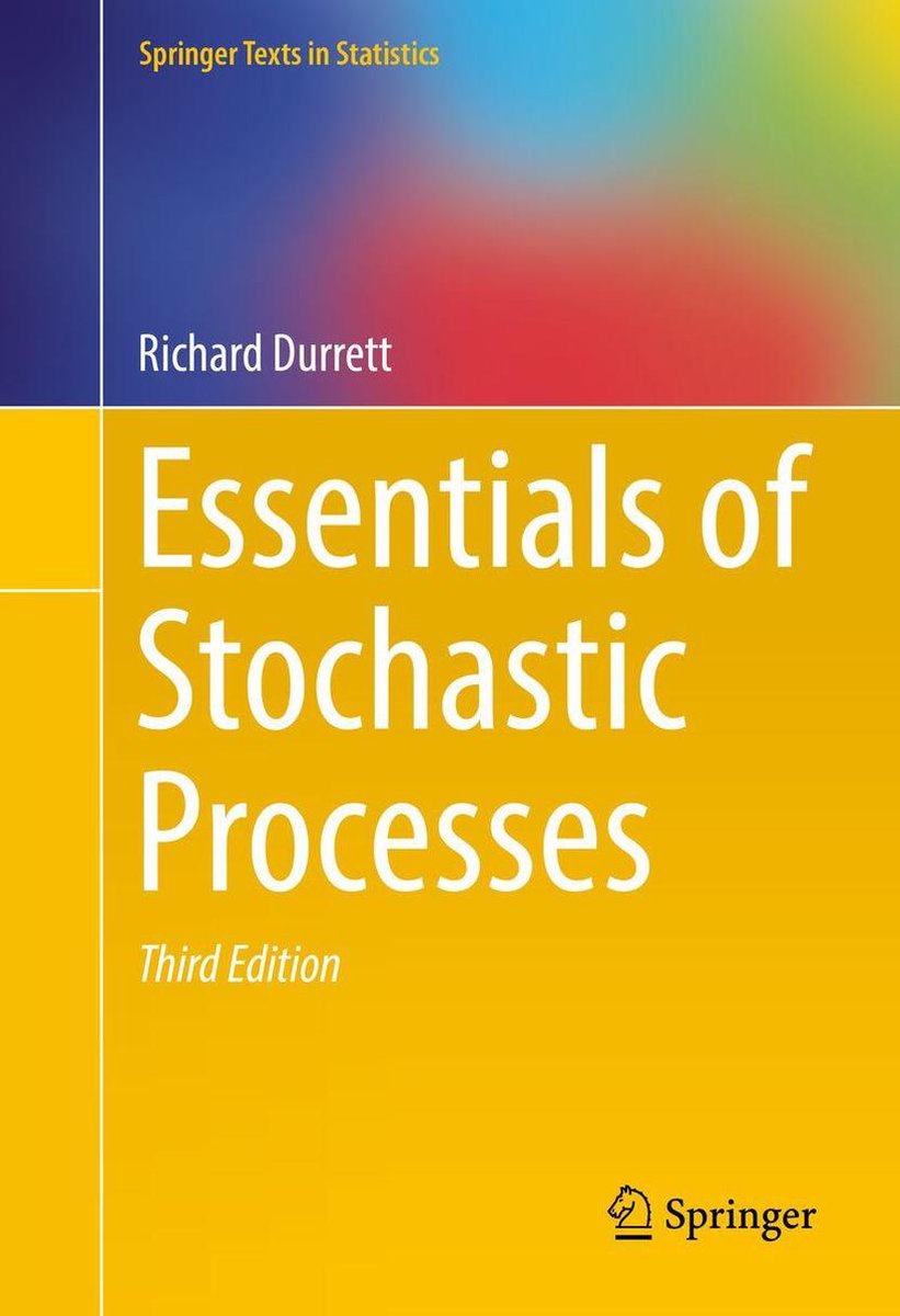 Omslag van Mathematics and Statistics (R0) - Essentials of Stochastic Processes