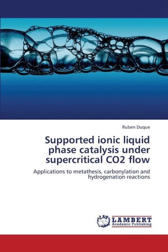 Supported ionic liquid phase catalysis under supercritical C ... - cover
