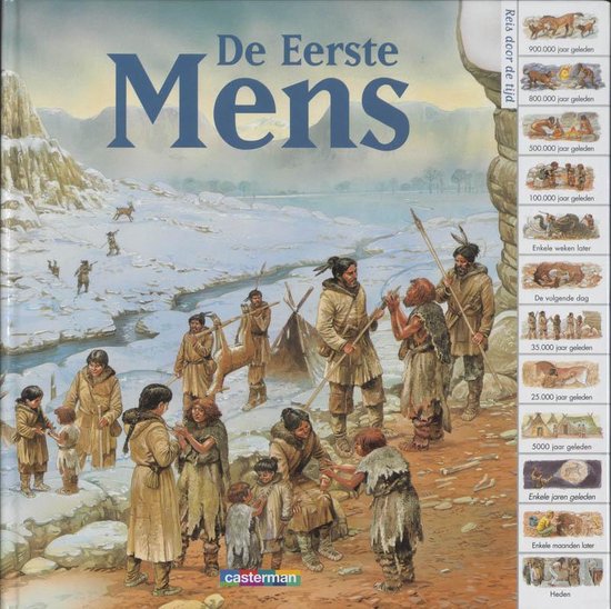 Cover van het boek 'De eerste mens' van Peter Dennis