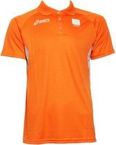 Asics Poloshirt maat XL Merch Olympic Heren Oranje