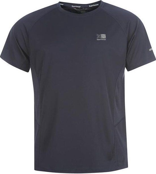 Karrimor Hardloop T shirt - Runningshirt - Heren - Donkerblauw - L