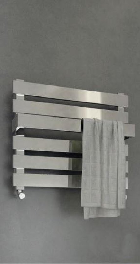 Disciplinair borduurwerk kwaadheid de vrije loop geven Eastbrook Ascona Kleine handdoekradiator staal chroom 42x50cm 280 watt |  bol.com