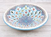 Salade schaal Turquoise blue fine Ø 35 cm | SOR.BC.35 | Dishes & Deco