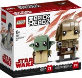 LEGO BrickHeadz Luke Skywalker & Yoda - 41627