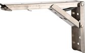 Gridbyt RVS wandsteun – inklapbaar uitklapbaar plankdrager – 20cm