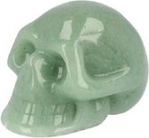 Pierres précieuses Skull Aventurine Green (40 mm)