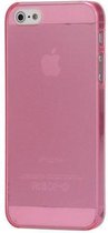 iPhone 5/5S Hoesje 0,5mm Dun Roze