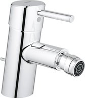 GROHE Concetto Bidetkraan - Met trekwaste - Chroom