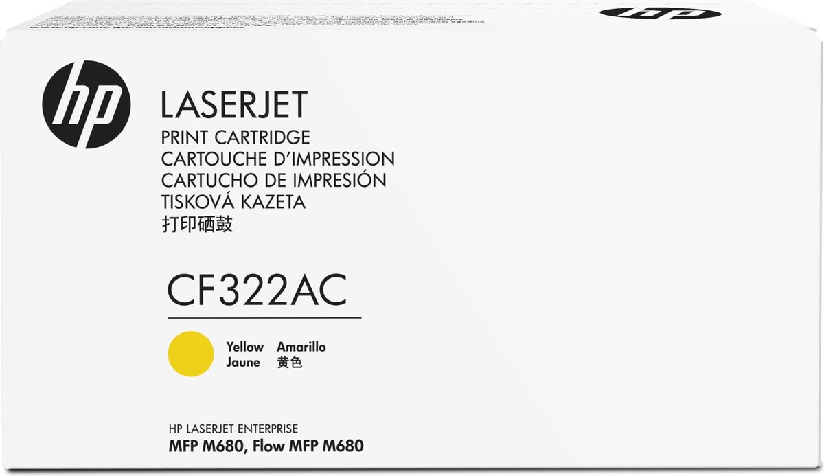 HP CF322AC Cartridge Geel toners & lasercartridge