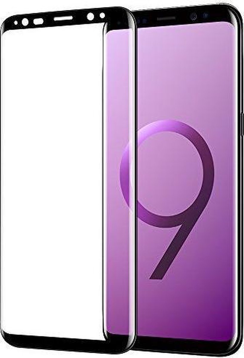 3D Full Tempered Glass voor Galaxy S9 Plus Zwart