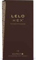 LELO HEX Respect XL Condooms - 12 Stuks