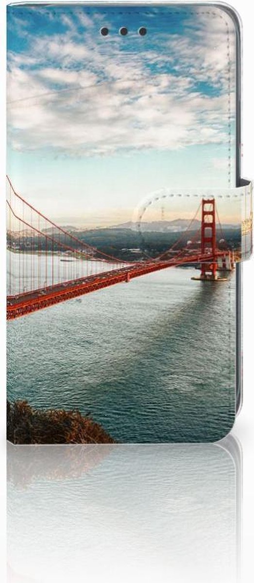 Apple iPhone Xr Flip Cover Golden Gate Bridge