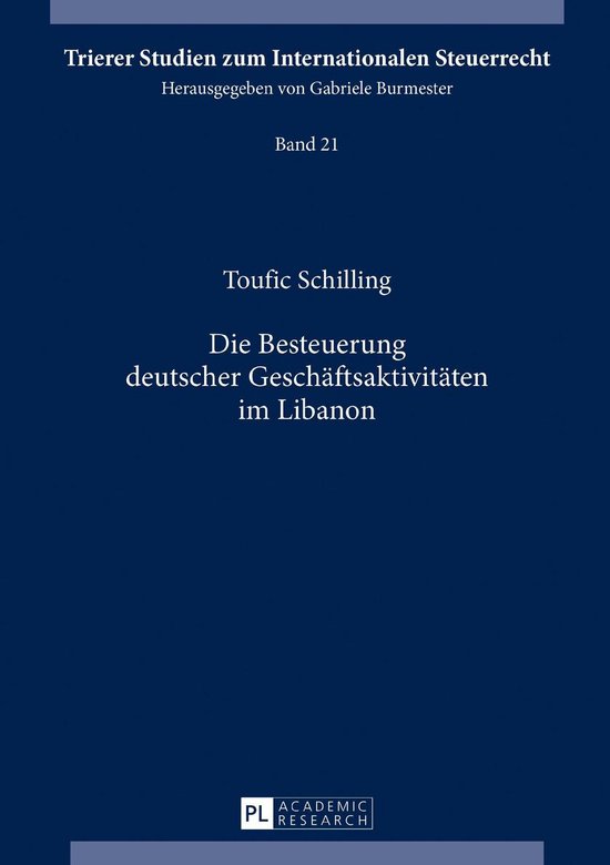 Trierer Studien zum Internationalen Steuerrecht 21 - Die Bes ... - cover