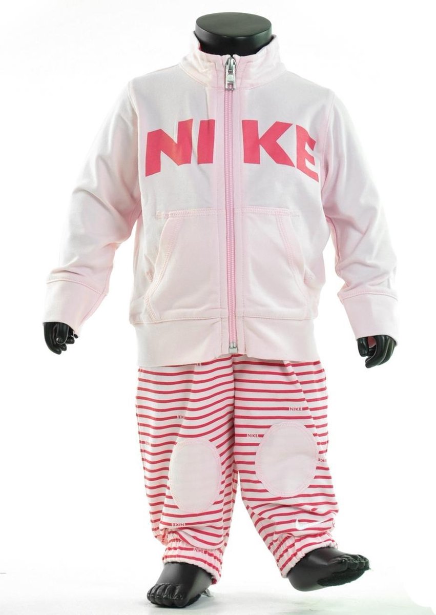 Nike Interlock Warm Up - Trainingspak - Kinderen - Maat 24 - 36 Months -  Licht Roze;Roze | bol.com
